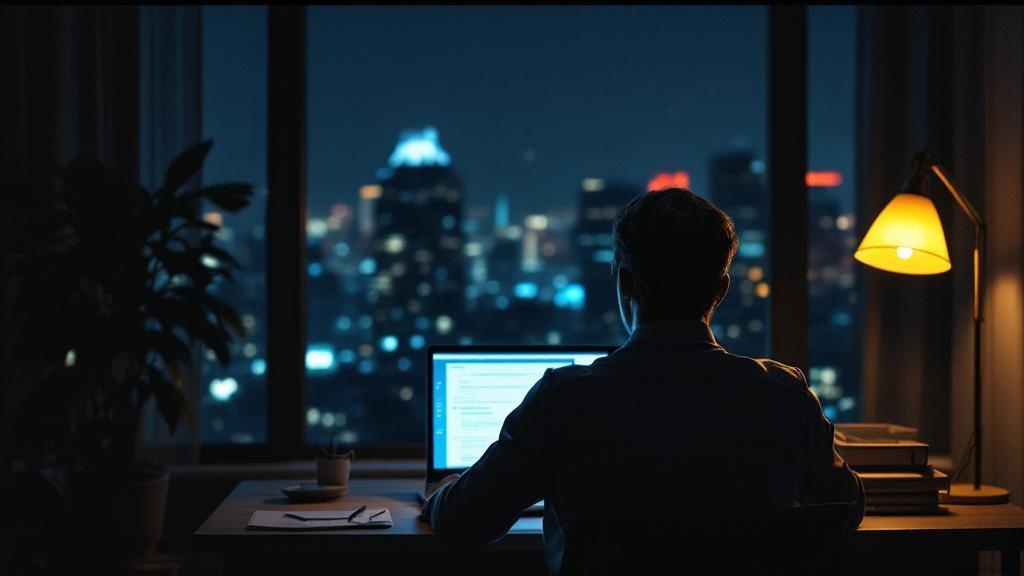 Business owner managing compliance